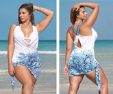 Robe de plage Mapale 7949X à imprimé coloré
